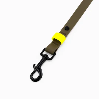 THE DOG IDEA BioThane® Hundeleine Khaki