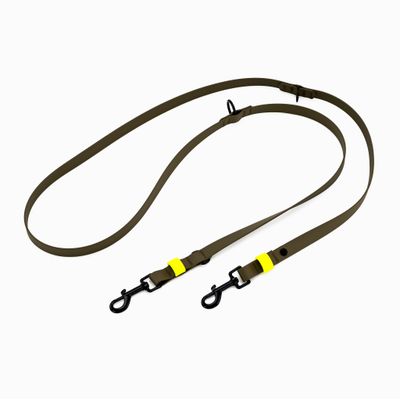 THE DOG IDEA BioThane® Hundeleine Khaki