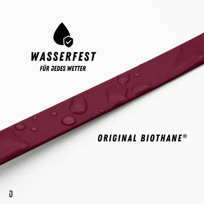 THE DOG IDEA BioThane® Hundeleine Bordeaux