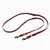 THE DOG IDEA BioThane® Hundeleine Bordeaux