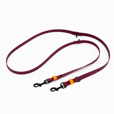 THE DOG IDEA BioThane® Hundeleine Bordeaux