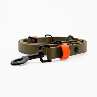 THE DOG IDEA BioThane® Hundeleine Khaki