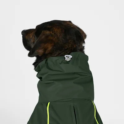 THE DOG IDEA Hunderegenmantel Duke Dunkelgrün THE DOG IDEA Hunderegenmantel Duke Dunkelgrün