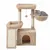 FEANDREA Arbre à Chat avec Planche à Griffer, 2 Couchages, 85,8 cm de Haut FEANDREA Arbre à Chat avec Planche à Griffer, 2 Couchages, 85,8 cm de Haut