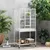 PawHut - Cage oiseaux portable 4 mangeoires PawHut - Cage oiseaux portable 4 mangeoires