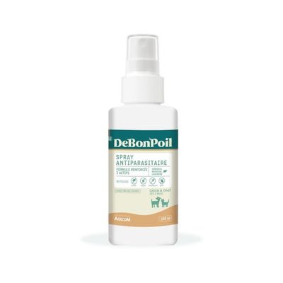 DE BON POIL - Spray Antiparasitaire Chien Chat DeBonPoil 100 ml