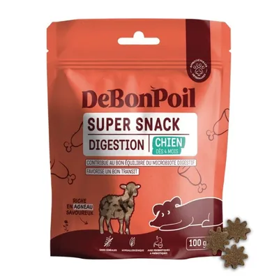 DE BON POIL - Super Snack Digestion DEBONPOIL - Friandise Chien DE BON POIL - Super Snack Digestion DEBONPOIL - Friandise Chien