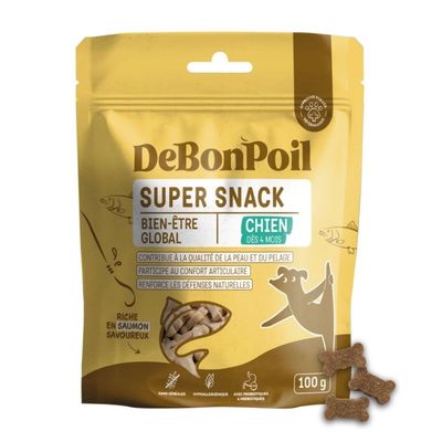 DE BON POIL - Super Snack Bien-être Global DEBONPOIL - Friandises Chien