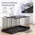 SONGMICS Parcs de jeu Tapis Imperméable Double Porte SONGMICS Parcs de jeu Tapis Imperméable Double Porte