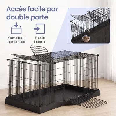 SONGMICS Parcs de jeu Tapis Imperméable Double Porte SONGMICS Parcs de jeu Tapis Imperméable Double Porte