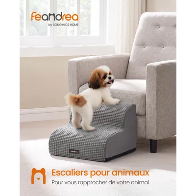 FEANDREA - Escalier pour Chien - Rampe Mousse
