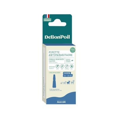 DE BON POIL - Pipettes Antiparasitaires Chien 10 à 30 kg DEBONPOIL