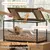 PawHut ? Cage hamster rongeur acier noir transparent toit ouvrant H.53cm PawHut ? Cage hamster rongeur acier noir transparent toit ouvrant H.53cm