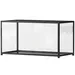 PawHut ? Cage hamster rongeur acier noir transparent toit ouvrant H.53cm