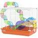 PawHut ? Cage hamster 2 niv tunnel biberon roue maisonnette échelles