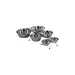 DOUBLE GAMELLE INOX - SUPPORT INOX POUR LE CONFORT DE VOTRE COMPAGNON