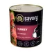 Savory Nassfutter für Hunde mit Pute
