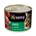 Savory Nassfutter für Katzen mit Ente