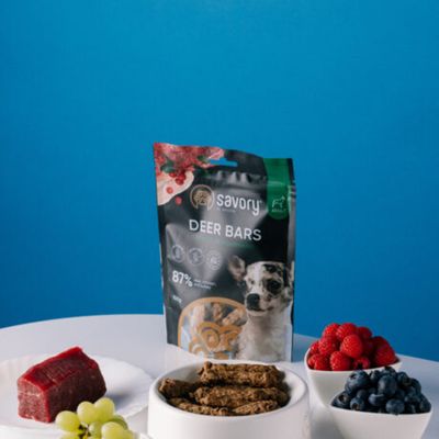 Savory Jerky Hundeleckerlis mit Wild