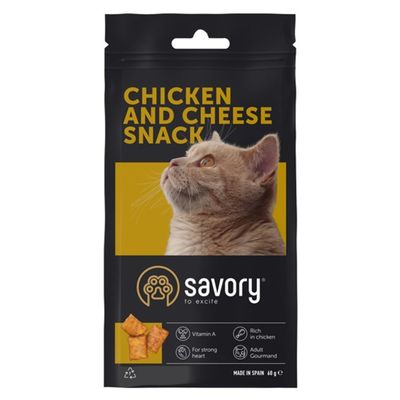 Savory Katzenleckerlis mit Huhn & Käse