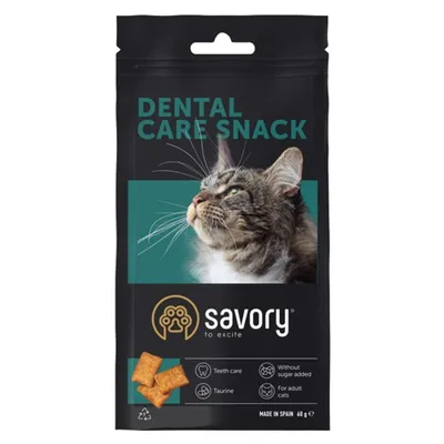 Savory Katzenleckerlis zur Zahnpflege Savory Katzenleckerlis zur Zahnpflege