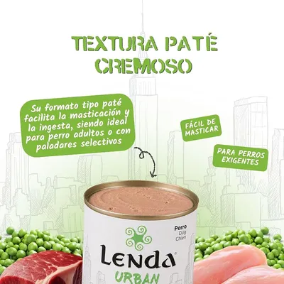 Lenda Urban Comida Húmeda para Perros Cerdo Ibérico