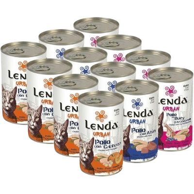 Lenda Urban Pack Degustación Comida Húmeda para Gatos