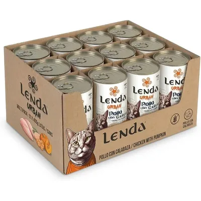 Lenda Urban Comida Húmeda para Gatos Pollo con Calabaza