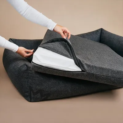 Rudelkönig Orthopädisches Hundebett Koye mit Memory Foam