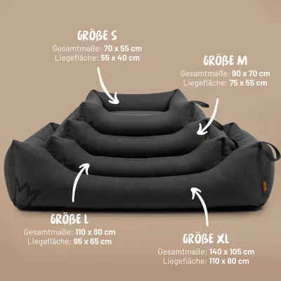 Rudelkönig Orthopädisches Hundebett Koye mit Memory Foam Rudelkönig Orthopädisches Hundebett Koye mit Memory Foam