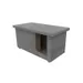 SAUERLAND Hundehütte Napoleon mit Vorraum und Flachdach, isoliert