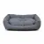 SunnyDogs Hundebett grau mit Wendekissen SunnyDogs Hundebett grau mit Wendekissen