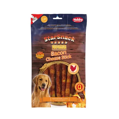 Nobby StarSnack Bacon Cheese Stick Nobby StarSnack Bacon Cheese Stick
