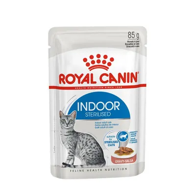 Royal Canin Feline Health Nutrition Indoor Sterilised in Sauce Royal Canin Feline Health Nutrition Indoor Sterilised in Sauce