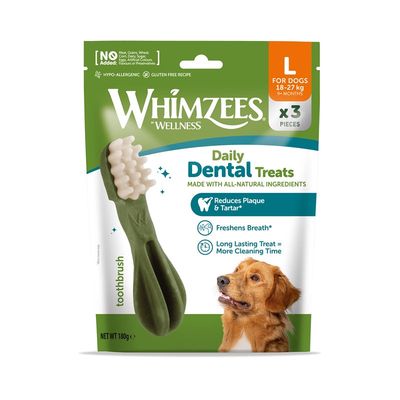 Whimzees Hundesnack Trial Pack Zahnbürste