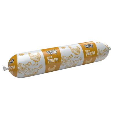 TufTuf Nassfutter für Hunde – Fleischwurst 900 g