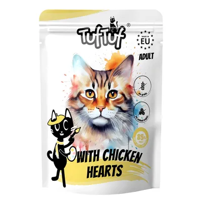 TufTuf Nassfutter für Katzen – Fleischpastete Beutel 300 g TufTuf Nassfutter für Katzen – Fleischpastete Beutel 300 g