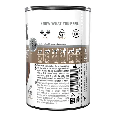 BULT Nassfutter für Hunde – Alleinfuttermittel Dose 400 g BULT Nassfutter für Hunde – Alleinfuttermittel Dose 400 g