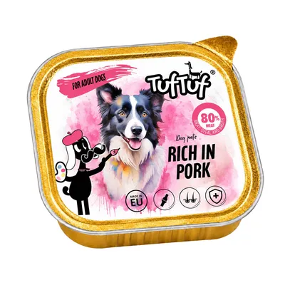 TufTuf Nassfutter für Hunde – Pastete Schale 300 g TufTuf Nassfutter für Hunde – Pastete Schale 300 g