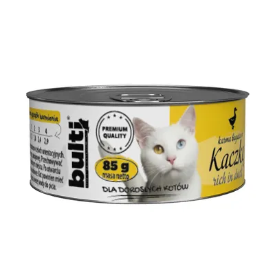 BULTI Nassfutter für Katzen – Alleinfuttermittel Dose 85 g BULTI Nassfutter für Katzen – Alleinfuttermittel Dose 85 g