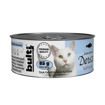 BULTI Nassfutter für Katzen – Alleinfuttermittel Dose 85 g BULTI Nassfutter für Katzen – Alleinfuttermittel Dose 85 g