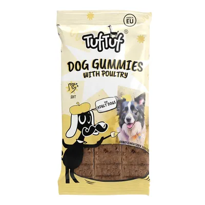 TufTuf Hunde-Gelee Streifen – Hundesnack 6 Stück TufTuf Hunde-Gelee Streifen – Hundesnack 6 Stück