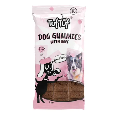 TufTuf Hunde-Gelee Streifen – Hundesnack 6 Stück TufTuf Hunde-Gelee Streifen – Hundesnack 6 Stück