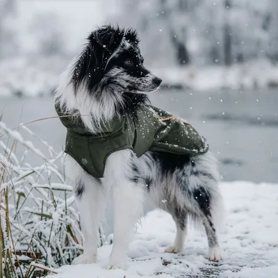 THE DOG IDEA Hundewintermantel Easton Khaki THE DOG IDEA Hundewintermantel Easton Khaki