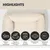 PAW WOW Hundebett ANTON Cord Beige