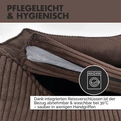 PAW WOW Hundebett ANTON Cord Braun PAW WOW Hundebett ANTON Cord Braun