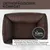 PAW WOW Hundebett ANTON Cord Braun PAW WOW Hundebett ANTON Cord Braun