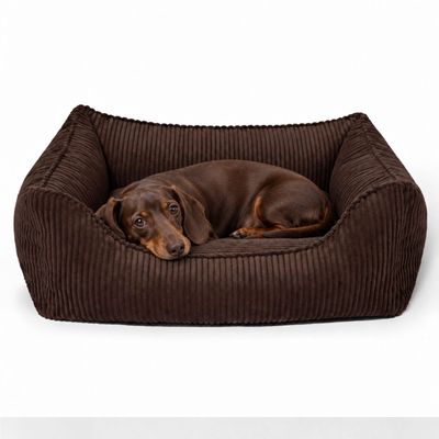 PAW WOW Hundebett ANTON Cord Braun