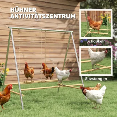 PawHut Hühnerstange