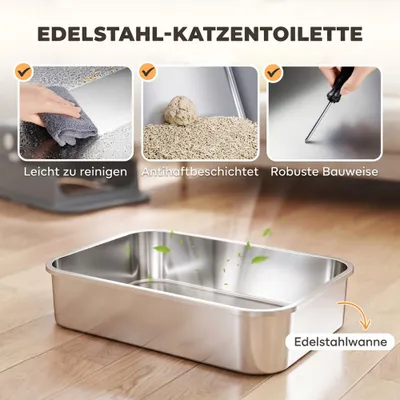 PawHut Katzentoilette